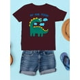thumbnail image 3 of Cool Dinosaur Friend T-Shirt Juniors -Image by Shutterstock,  Large, 3 of 4