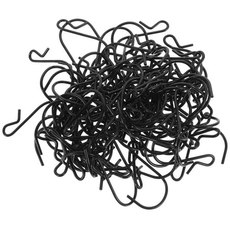 

Guiyong 100pcs S-Shaped Hooks Kitchen Iron Hooks Door Back Bag Hooks S Shaped Hangers Small Metal S Hooks