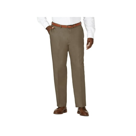 Haggar Men's Big & Tall Work to Weekend® Khaki Pant Classic Fit (Best Place To Get Khaki Pants)