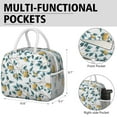 thumbnail image 6 of Lunch Bag Lunch Box for Women Reusable Insulated Lunch Bags,Water-Resistant Lemon Fruit Cooler Lunch Tote Bag, Large Capacity for Work Travel Picnic, 6 of 6