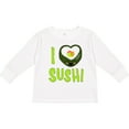 thumbnail image 3 of Inktastic I Love Sushi- cute Boys or Girls Long Sleeve Toddler T-Shirt, 3 of 5