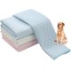 thumbnail image 1 of LYD - Almohadillas para orina reutilizables y lavables para perros XL (39" x 31"), paquete de 2, azul, rosa lyd modelStyleType, 1 of 2