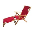 thumbnail image 1 of Patioflare Portable Lounge Chair with Leg Rest, 1 of 5