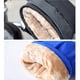 thumbnail image 5 of Calentadores para manillar de moto de nieve | Calentadores de manos para motocicletas y scooters | Forro grueso de terciopelo impermeable y a prueba de viento | Tiras reflectantes de seguridad, 5 of 9