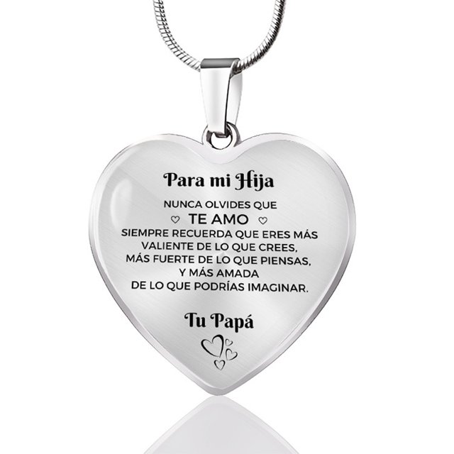 Collar de acero inoxidable con colgante de corazón de melocotón y llavero de amor, regalo de Navidad con personalidad