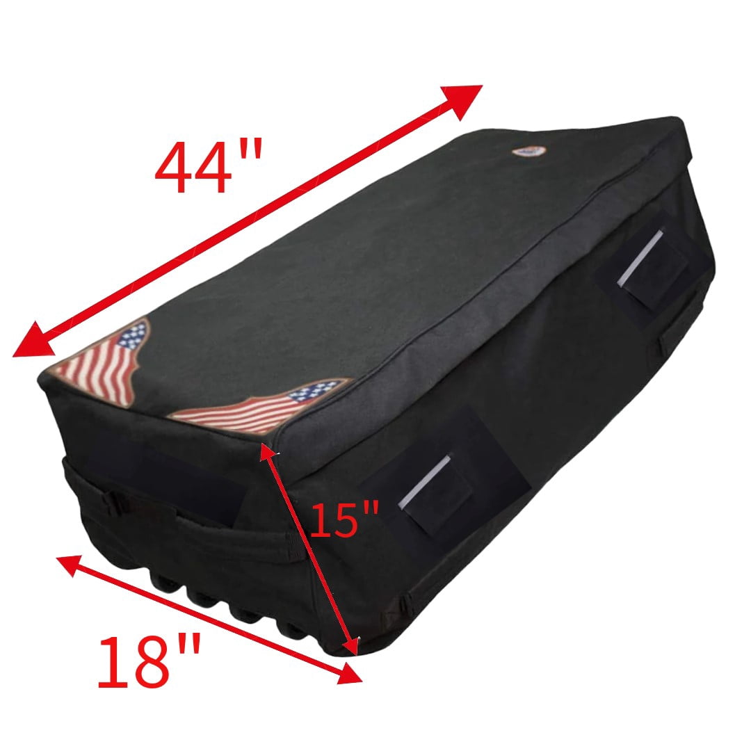 Derby Originals Patented Rolling Bale Bag with Ventilation Windows and Patriotic Leather Accents