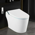 thumbnail image 4 of Riedhoff Smart Toilet, One Piece Bidet, Warm Water Sprayer & Dryer, White, 4 of 7