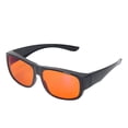 thumbnail image 1 of Blue Light Glasses Computer Gamer Glasses Blue Light Blocking Glasses 400-500nm Anti Radiation, 1 of 8