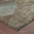 thumbnail image 3 of Addison Rugs Chantille Indoor/Outdoor Contemporary Geometric Chocolate Machine Washable Rectangle Rug, 10' x 14', 3 of 8