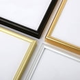 thumbnail image 3 of Marco de fotos de aleación de aluminio con lados estrechos de metal, marco de póster simple, marco de certificado, marco de fotos A4, rompecabezas montado en la pared A3, 3 of 5