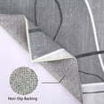 thumbnail image 2 of GlowSol 9' x 12' Large Area Rug Machine Washable Indoor Carpet Art Non-Slip Abstract Rug Floral Pattern Print Non-Shedding Carpet for Living Room Bedroom, Gray/Multi, 2 of 6