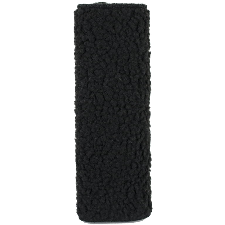 Auto Drive Sheepskin Seatbelt Shoulder Pad, Black photo 7
