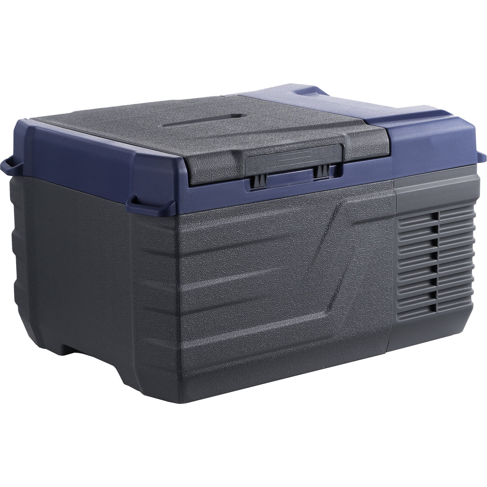 KFFKFF Car Cooler, 12V Portable Fridge, 9L Capacity, Single Zone Freezing/Chilling, -4℉-68℉ Temp Control, 12/24V DC & 100-240V AC for Travel, Camping, RV