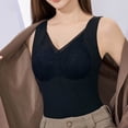 thumbnail image 5 of PBFRDSJ Women's Lace Camisole Tank Top Seamless Tummy Control Compression Shapewear Camisoles V Neck Ribbed Slim Fitted Tops, 5 of 5