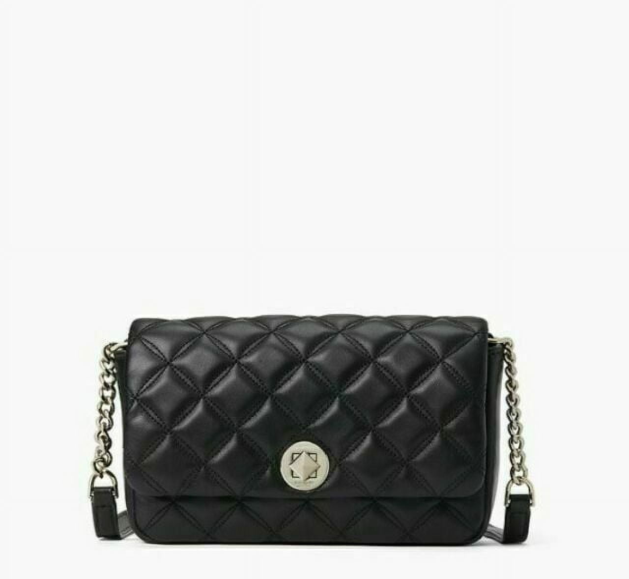 Kate Spade Black Roulette North South Crossbody Handbag, New