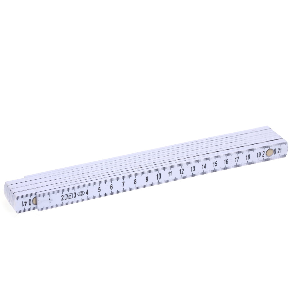 2M Slide Ten-Parts Fold Up Rulers 6.6ft Folding Versatile Inside ...