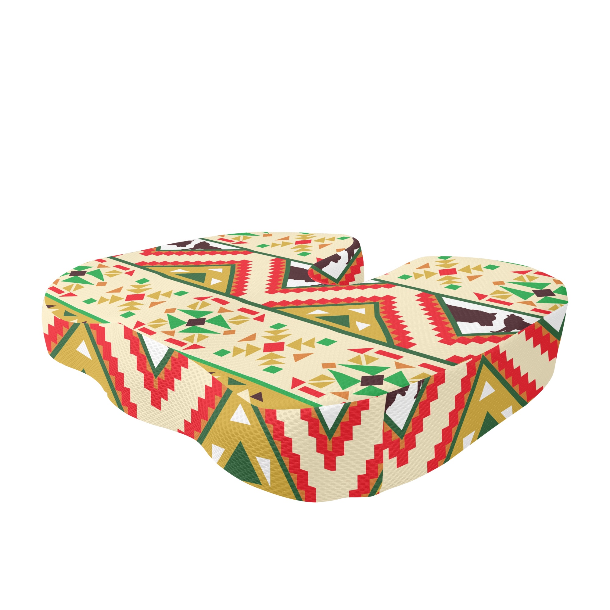 Bivenant Store Ethnic Style Cushion Pressure Relief Seat Cushion for