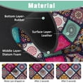 thumbnail image 4 of Kitchen Sink Splash Guard Faucet Mat 24" X 5.5" Mandala Absorbent Fast Drying Mat Faucet Draining Mat Sink Splash Guard Behind Faucet Drip Catcher for Kitchen Bathroom, 4 of 5