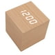 thumbnail image 4 of Reloj despertador digital LED de madera Jadeshay multifuncional Blanco, 4 of 8