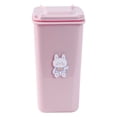 thumbnail image 2 of Trash Can Plastic Desktop Waste Bin Flipping Portable Stationery Storage Box for Home School Color Random, 2 of 10