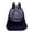 Blue, variant on Bunblic Trendy PU Leather Backpack Purse for Women and Ladies Shoulder Travel Daypack Bag Black