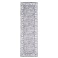 thumbnail image 6 of RUGKING Foldable Runner Rug 3'x7' Vintage Living Room Rug Area Rug for Bedroom Non-Slip Rug Gray Floral Floor Rugs, 6 of 8