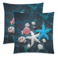 thumbnail image 2 of MKHERT Beautiful Sea Composition Throw Pillowcase Pillow Cover Cushion Couver 18x18 inch, 2 of 3