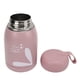 thumbnail image 3 of Taza aislante para niños, botella de agua aislada con patrón de conejo portátil de doble pared de 12oz para viajes, color rosa, 3 of 14