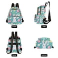 thumbnail image 4 of FORMRS Mini Backpack Purse for Women Travel Daypack Casual Shoulder Bag, Cartoon Easter Bunny, 4 of 7