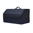 thumbnail image 1 of Car Storage Bag Pu Leather Trunk Organizer Box Bags Folding Car Trunk, 1 of 5