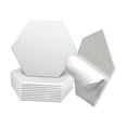 thumbnail image 2 of 12 paneles acústicos de sonido baldosas acústicas de alta densidad paneles insonorizados que absorben el sonido para la oficina Gris claro CUTICAT, 2 of 8