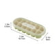 thumbnail image 3 of Fabricante de Bloques de Hielo de Grado Alimenticio con Molde de 12 Compartimentos, Tapa Antifugas y Resistente a Olores, Desmolde Fácil, Bandeja para Hielo de Refrigerador Doméstico, 18.7×8 cm, 3 of 6