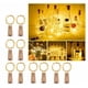 thumbnail image 1 of Lámpara de corcho de vino Linterna decorativa LED Alambre de cobre Luces de hadas 6 metros 60 luces Luz cálida JM, 1 of 5