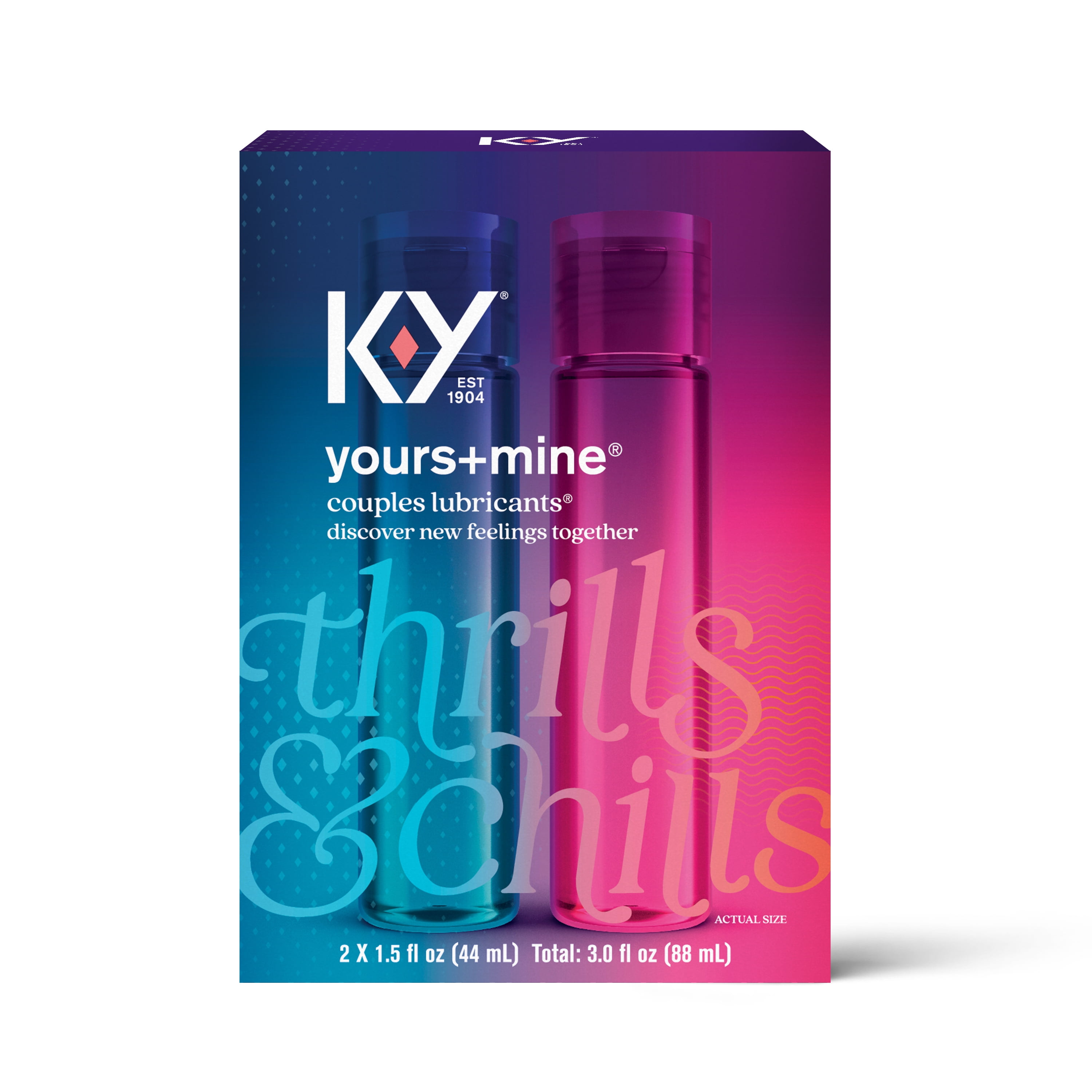 K Y Yours Mine Lube Personal Lubricant Glycerin Based Formula Him Water Based Formula Her Safe To Use With Toys For Men Women And Couples 3 Fl Oz 2 X 1 5 Fl Oz K Y Yours Mine Lube Personal Lubricant Glycerin Based Formula Him Water Based Formula Her Safe To Use With Toys For Men Women And Couples 3 Fl Oz 2 X 1 5 Fl Oz