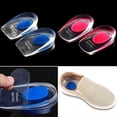 thumbnail image 5 of 2 pares de taloneras de silicona, zapatos de elevación de talón enchufables de 4 pulgadas, plantilla de gel, utilizados para aliviar el dolor de espolón óseo para proteger sus pies doloridos o desgast, 5 of 5
