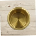 thumbnail image 3 of ABCISI 4pcs Copper Cup Holders for Storage, Stainless Steel with Brass Plating, Universal Drink Holders Fit Rvs Boats Cars and Trucks, 6.7*5.5cm, Gold, 3 of 18