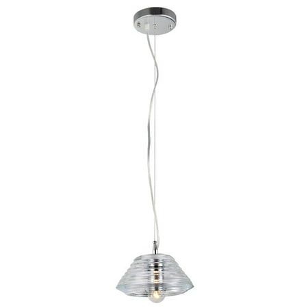

Hardware House 47 Pressed Glass Bowl Pendant