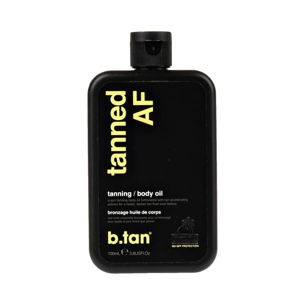 b.tan Tanned AF Body Tanning Oil
