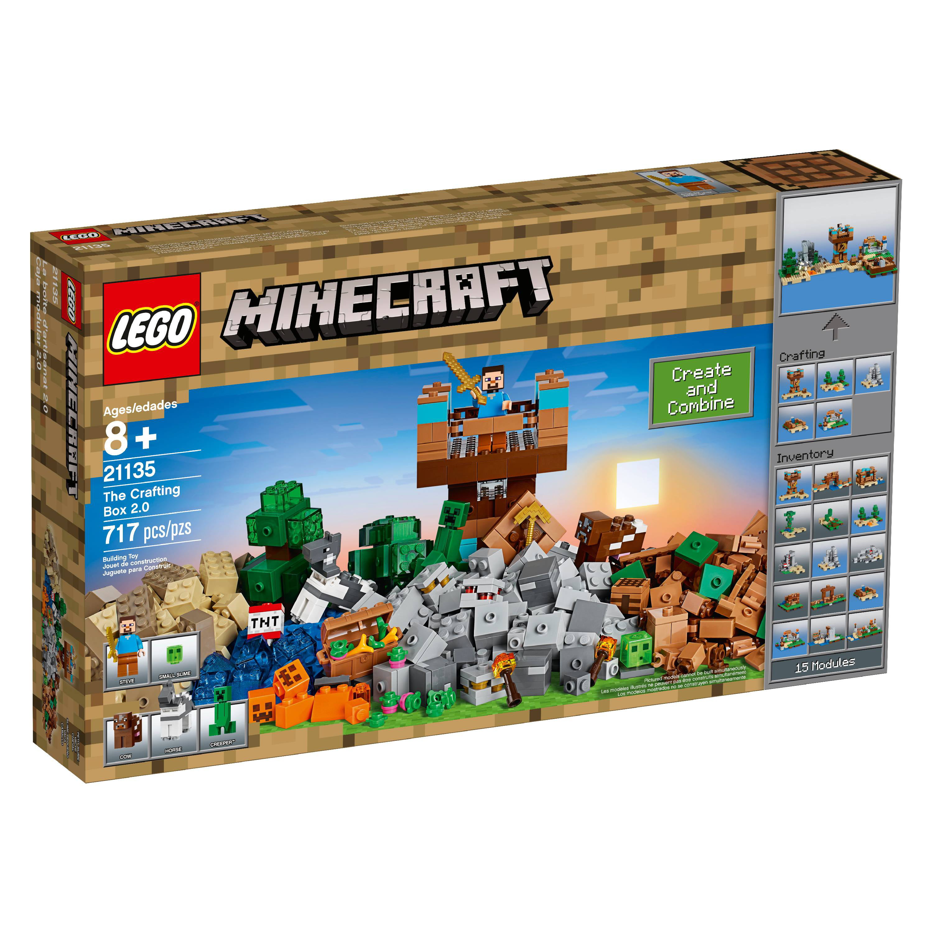 LEGO Minecraft Crafting Box 2.0 21135 Pieces) -