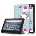thumbnail image 1 of For All-New Fire 7 Fire7 2022 Case Folding Stand Magnetic Hard PC Back Cover for Amazon Fire 7 2022 Tablet Case 12th Generation XCM Fire 7 2022 12th Gen, 1 of 6