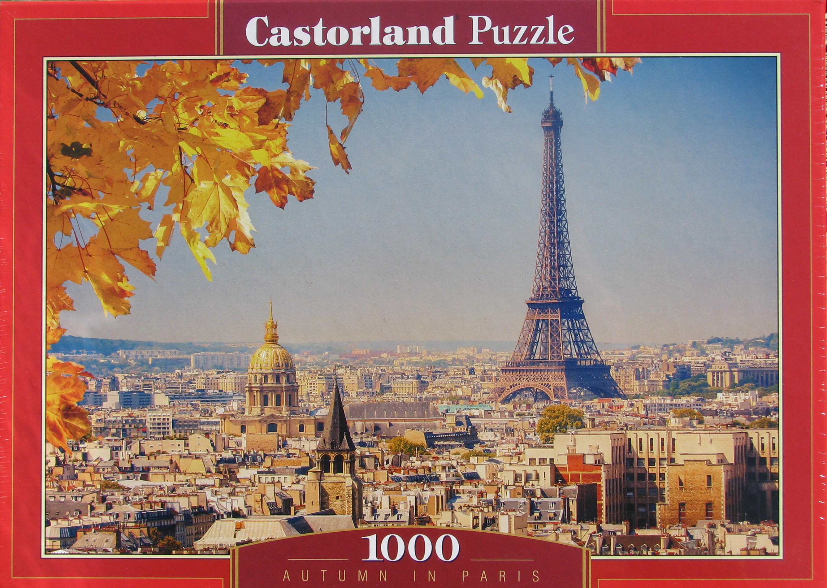 CASTORLAND 1000 Piece Jigsaw Puzzle, Walk in Paris at Sunset, France