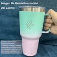 thumbnail image 4 of Vasos Térmico Bloosom  30oz Termo Taza Acero Inoxidable Botellas Agua Rosa, 4 of 4
