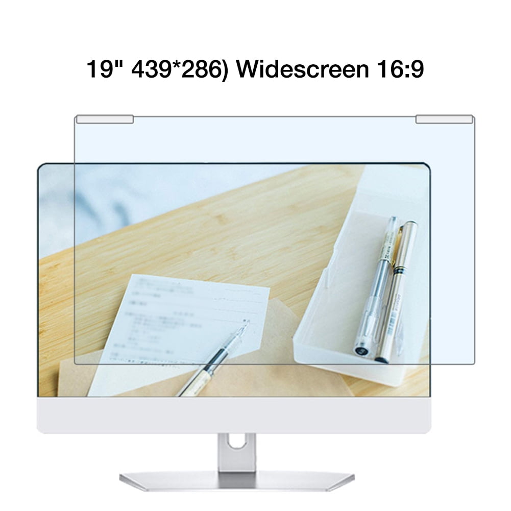 Desktop Monitor 16:9 Widescreen Help Sleep Better Reduce Glare Reflection and Eyes Strain 20.94 W x 11.77 H MUBUY Blue Light Screen Protector 24 inch Monitor 2 Pack 