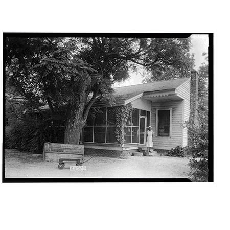 Historic Print, Elmoreland, U.S. Highway 241, Glenville, Russell County, AL - 19, 16" x 20"