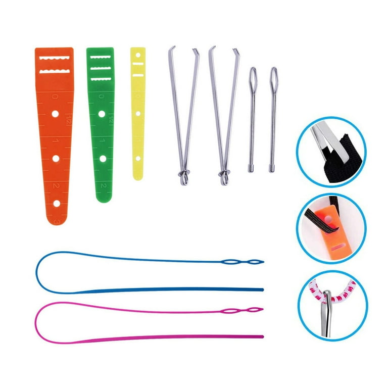 Drawstring Threader, Rope Threading Tool Drawstring Replacement Tool  Threading Aid Bodkin Needle For Elastic Ribbon, DIY, Hoodies,  Shorts,Pants(M)