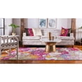 thumbnail image 4 of Unique Loom Amelie Lyon Rug Multi/Blue 5' 1" x 8' Rectangle Floral Contemporary Perfect For Living Room Bed Room Dining Room Office, 4 of 6