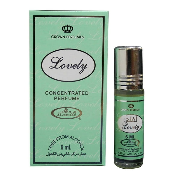 Rollerball concentrado Perfume Al Rehab Lovely, 6 ml, unisex