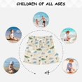 thumbnail image 6 of Crocodile Palm Tree Swim Trunks Quick Dry Beach Pool Board Shorts Lightweight Stylish Print Sizes 2T to XL, 6 of 8