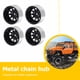 thumbnail image 4 of Tmvgtek 4 Llantas Beadlock Para 1/10 Scx10 90046 Traxxas Trx4 Rc4Wd D90 (Negro) Tmvgtek juguetes de los niños, 4 of 9