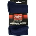 thumbnail image 6 of SOCS-NVY Baseball Socks 2 Pair (Small/Navy Blue), 6 of 6